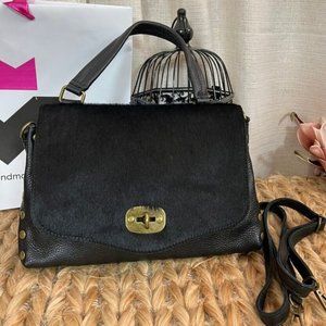 Real leather purse bag